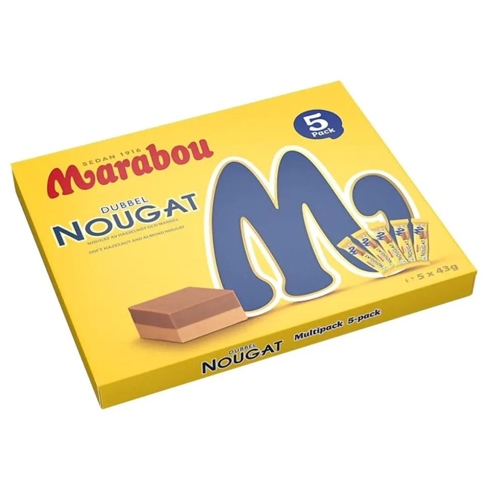 Marabou Dobbel Nougat Sjokoladeeske