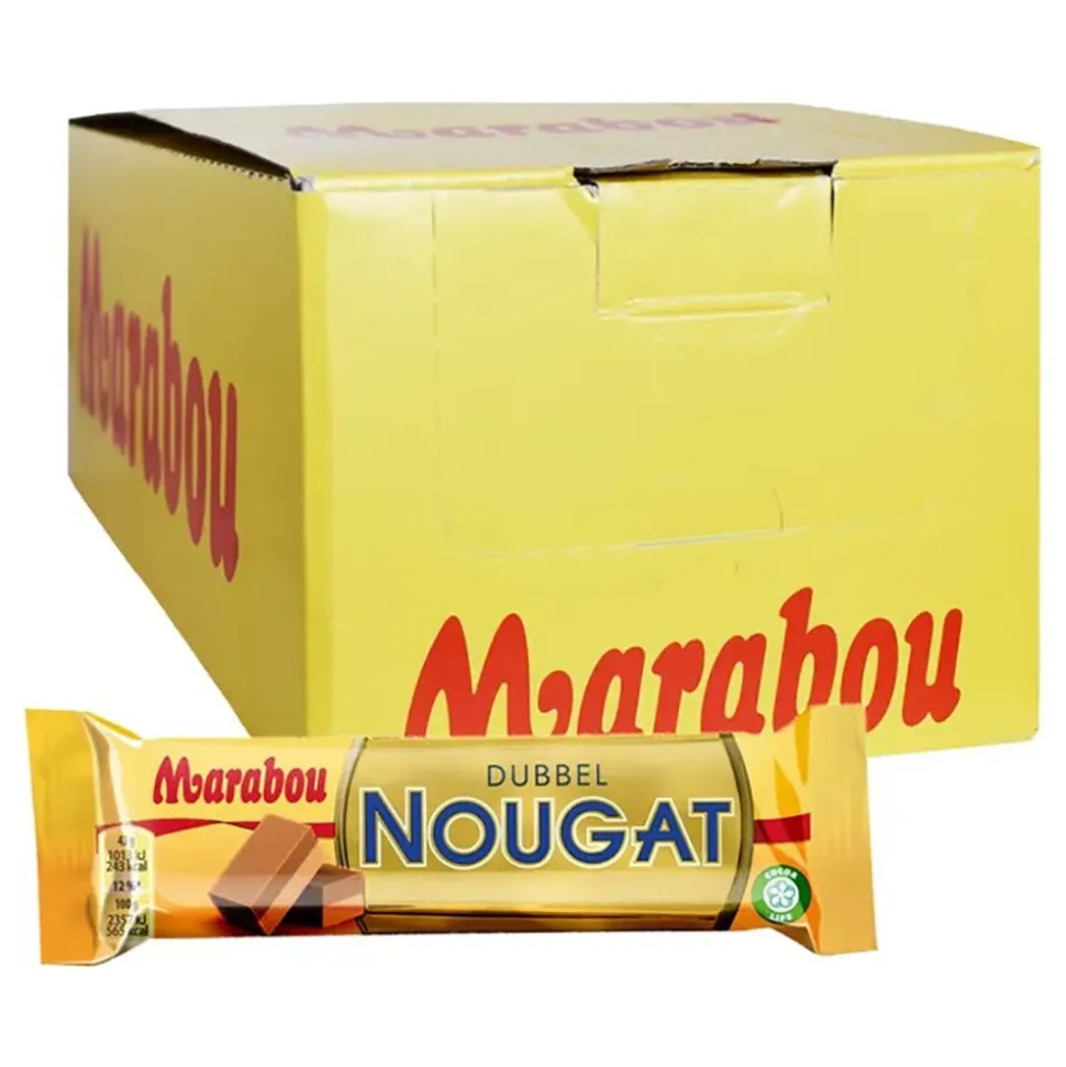 Marabou Dubbel Nougat Storpakning