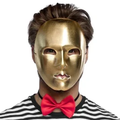 Maske Mimekunstner Gull