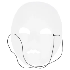 Maske Mimekunstner Sølv