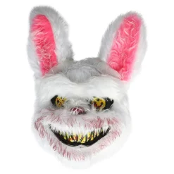 Maske Plysj Blodig Kanin