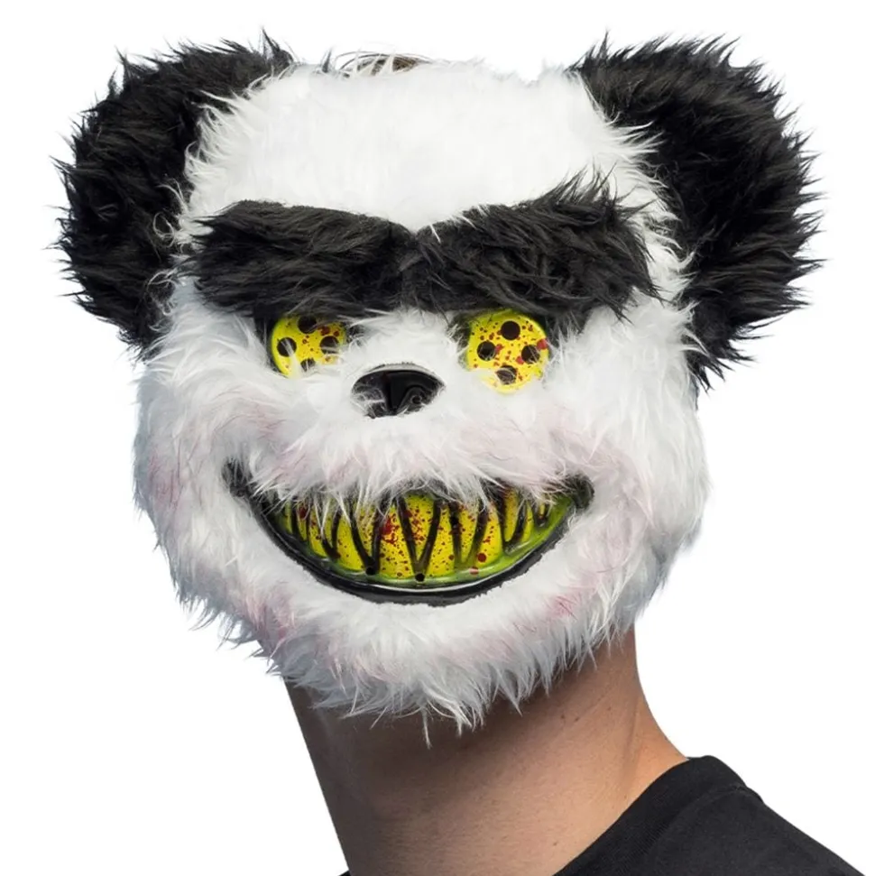 Maske Plysj Skummel Panda