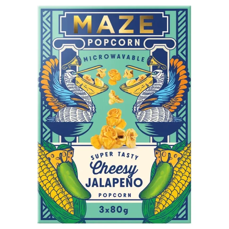 Maze Cheesy Jalapeno Popcorn
