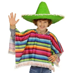 Meksikansk Poncho for Barn