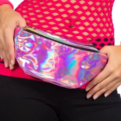 Midjebelte Rosa Holografisk