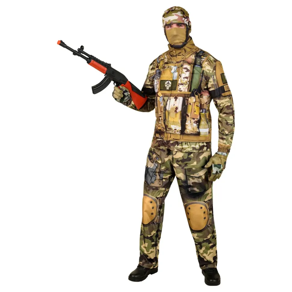 Militær Kamuflasje Kostyme