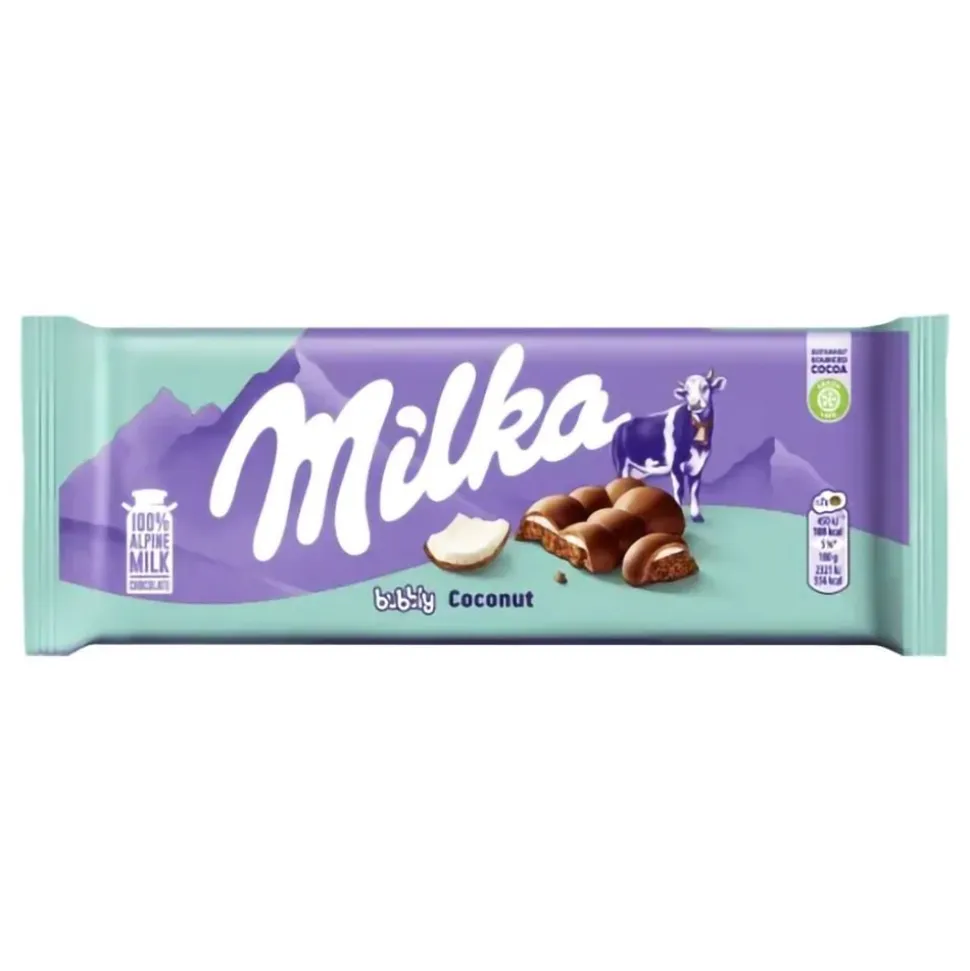 Milka Melkesjokolade Bubbly Coconut