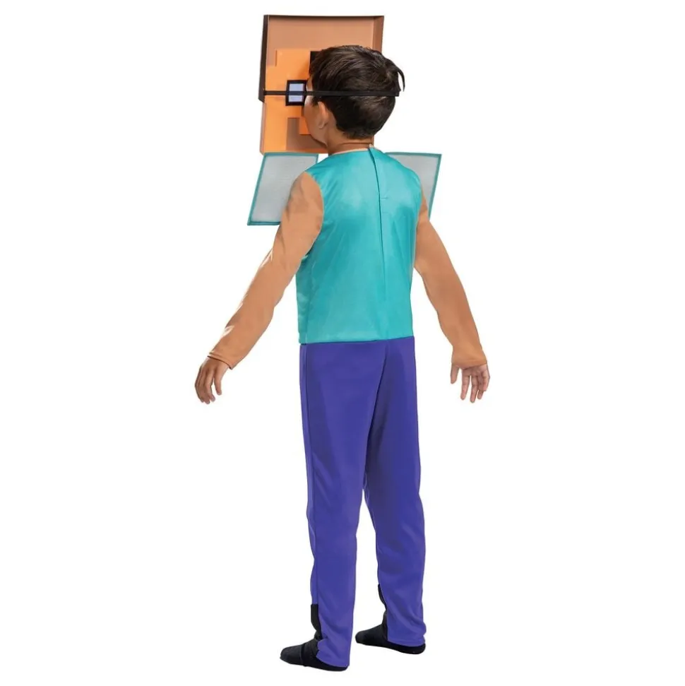 Minecraft Steve Barn Kostyme