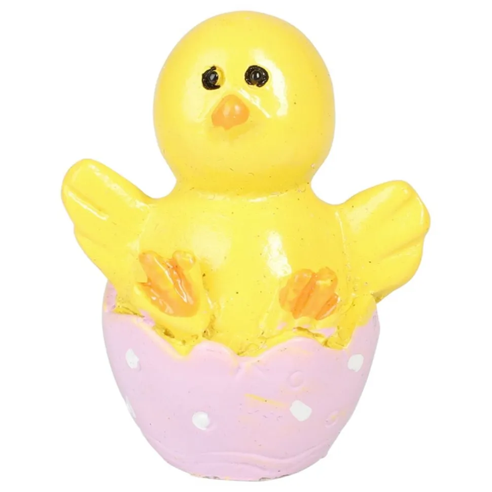 Minidekorasjoner Kyllinger i Egg