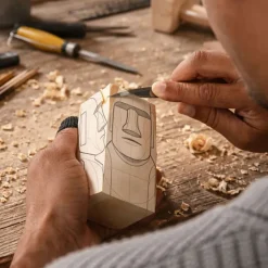 Moai Carving Kit