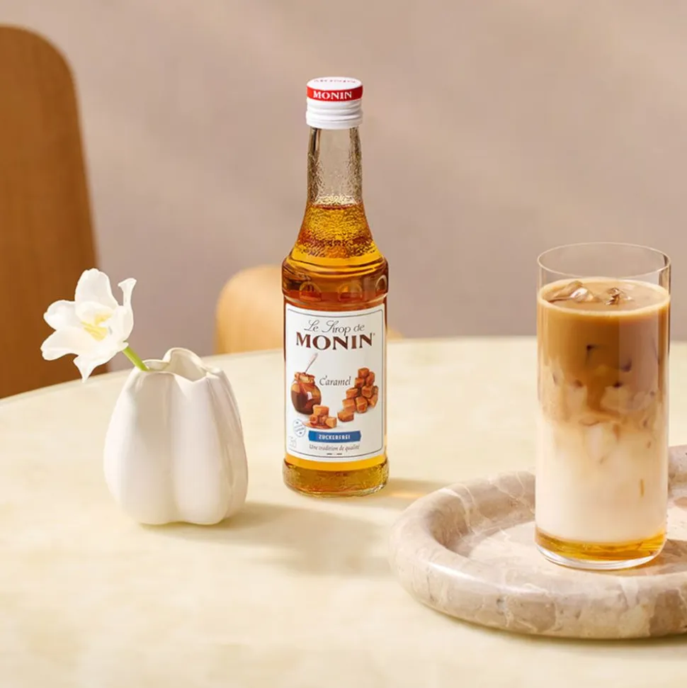 Monin Sukkerfri Caramel Syrup 25 cl.