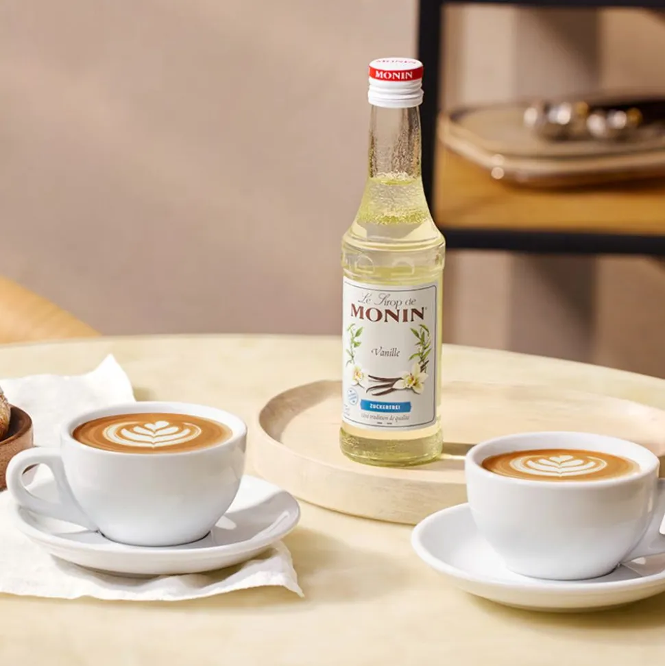 Monin Sukkerfri Vanilje Syrup 25 cl.
