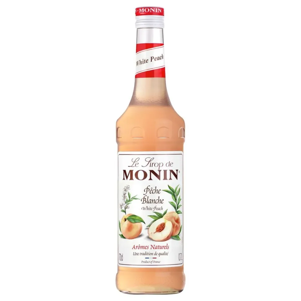 Monin White Peach Syrup