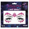 Moon Creations Face Jewels UV Neon Rosa