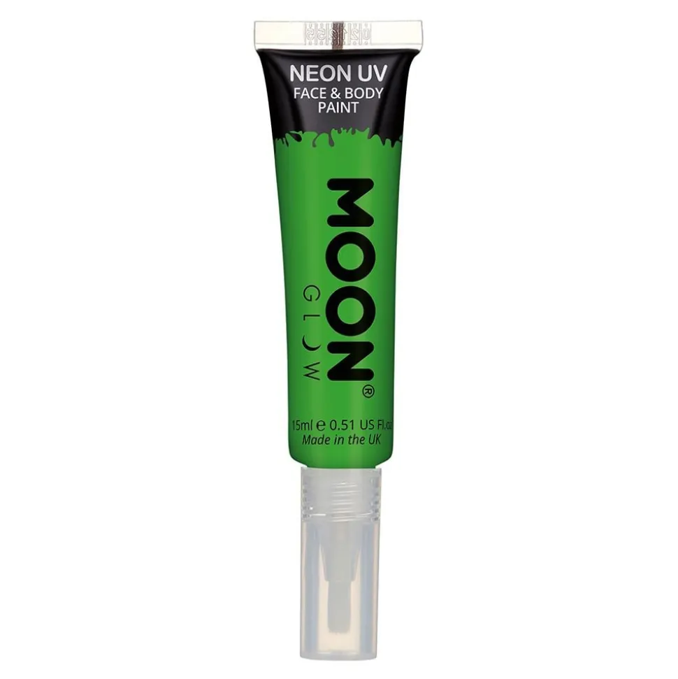 Moon Creations UV Neon Ansikts- & Kroppsfarge med Applikator