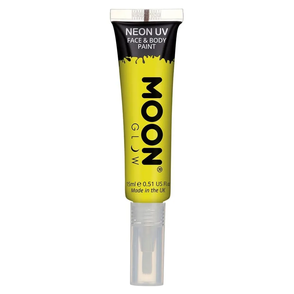 Moon Creations UV Neon Ansikts- & Kroppsfarge med Applikator
