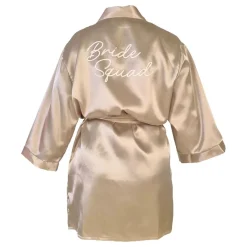 Morgenkåpe Bride Squad Creme