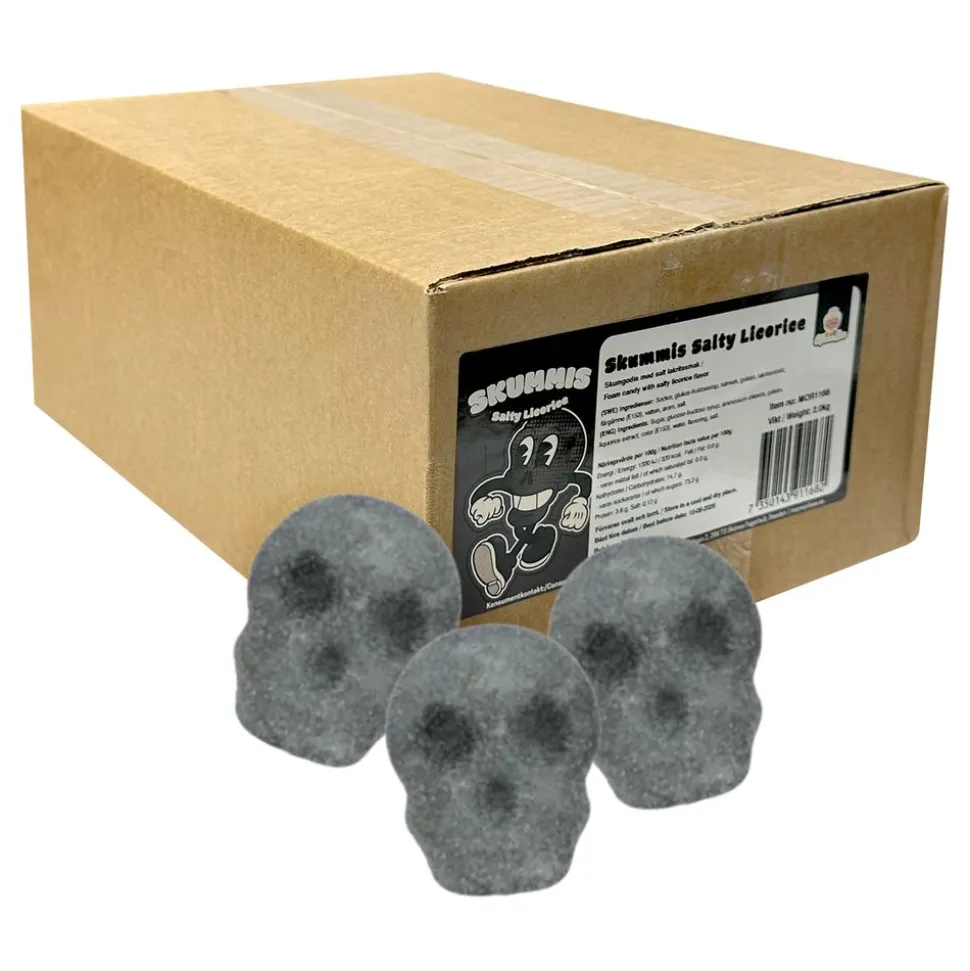 Mormor Lisas Skummis Salty Licorice Storpakning