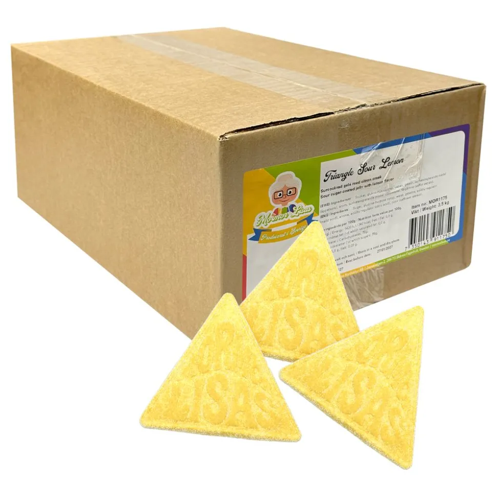 Mormor Lisas Triangle Sour Lemon Storpakning