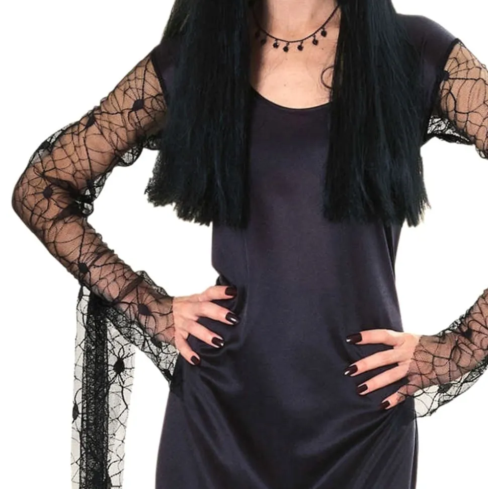 Morticia Familjen Addams kostyme