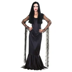 Morticia Familjen Addams kostyme