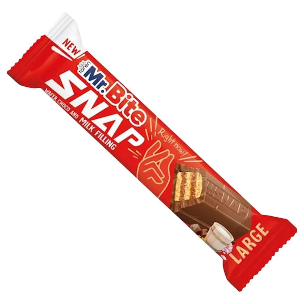 Mr. Bite Snap Melkesjokolade Storpakning