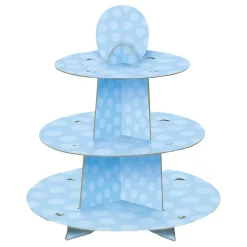 Muffinsstativ Baby shower Blå