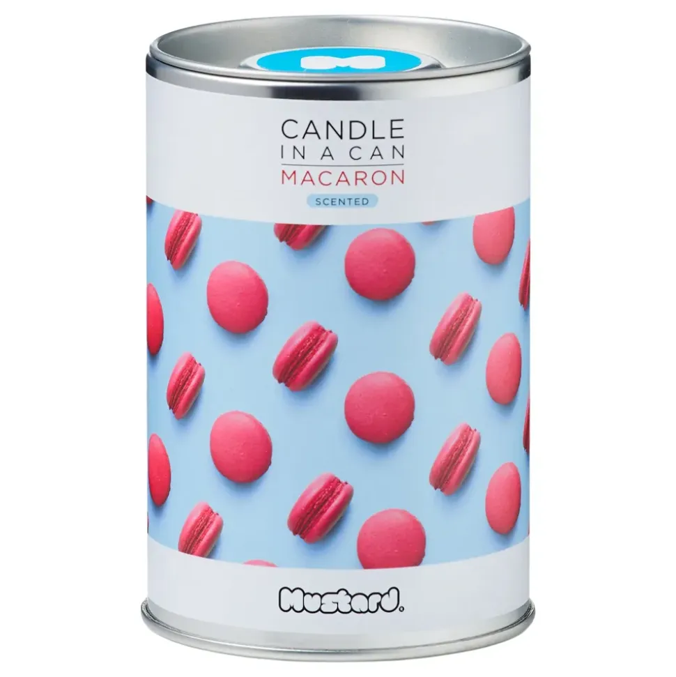 Mustard Candle In A Can Macaron