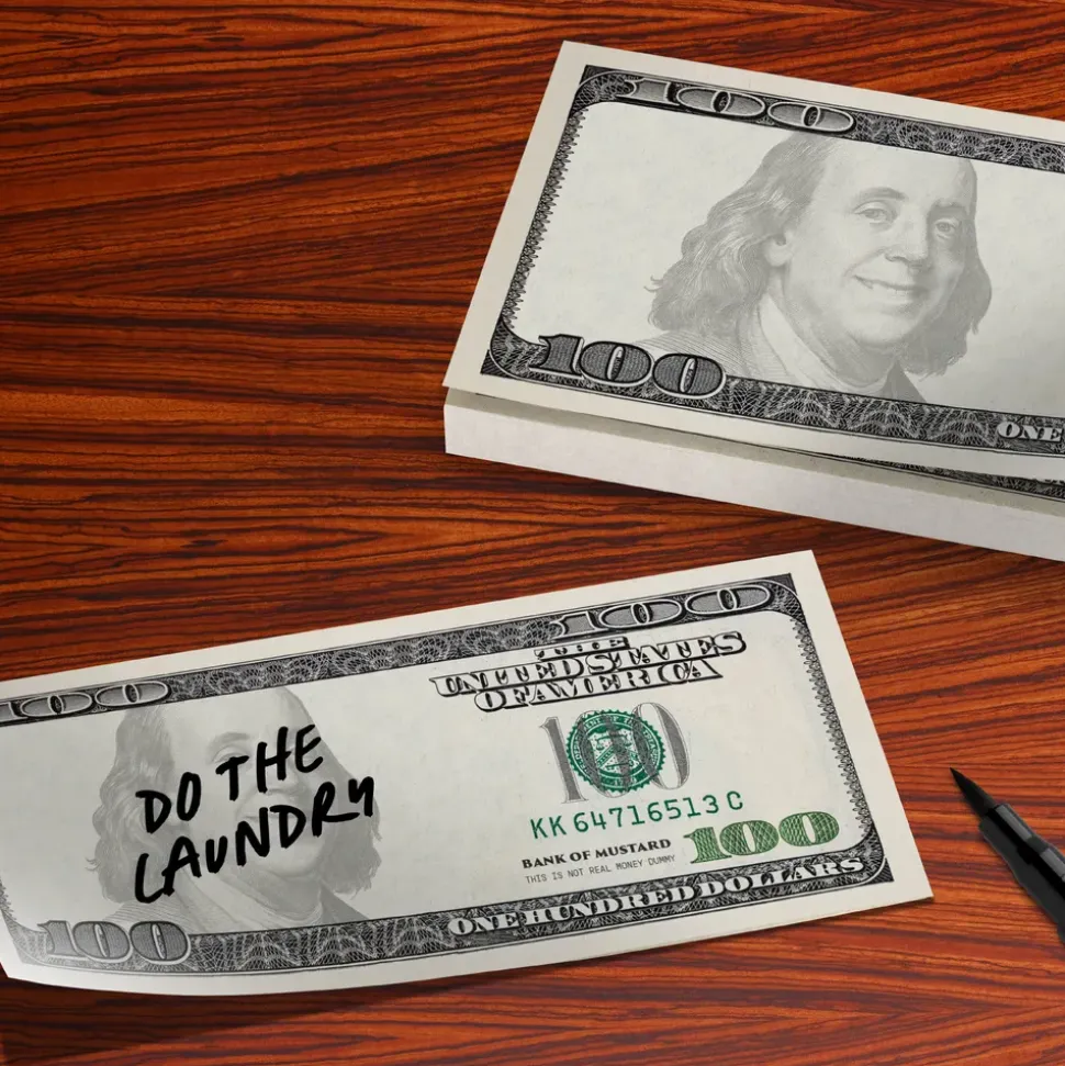 Mustard Cash Sticky Notes