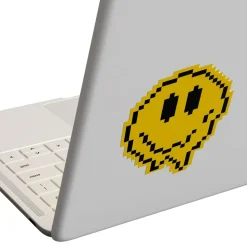Mustard Happy Face Pixel Wipes Skjermrengjøring