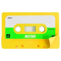 Mustard Kassett Sticky Notes
