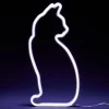 Mustard LED-lampe Katt Neon