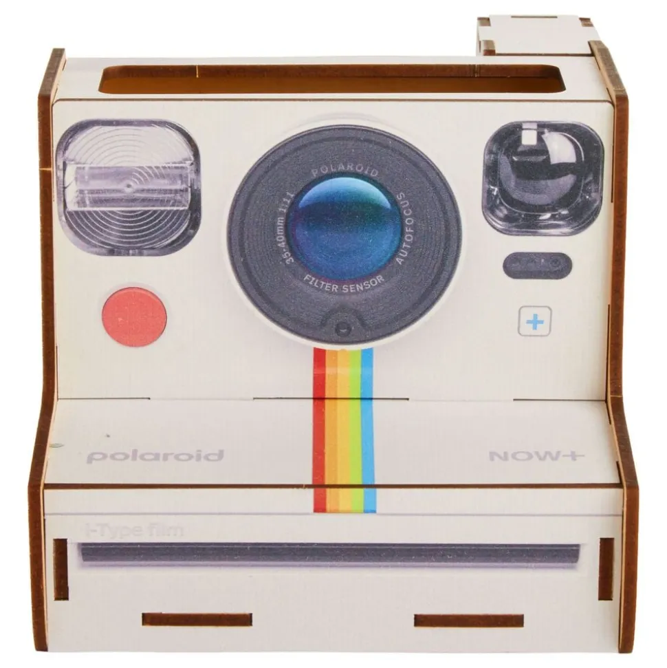 Mustard Polaroid Skrivebordsorganisator