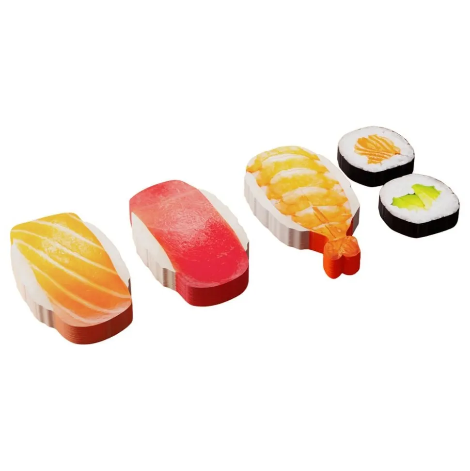 Mustard Sushi Bento Sticky Notes