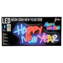 Neonskilt Happy New Year