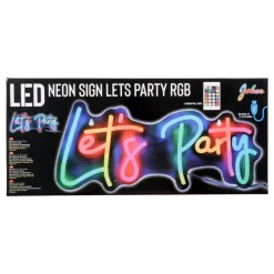 Neonskilt Let's Party