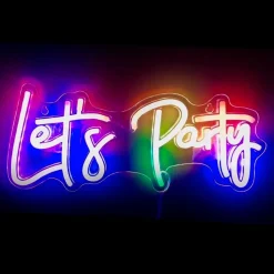 Neonskilt Let's Party