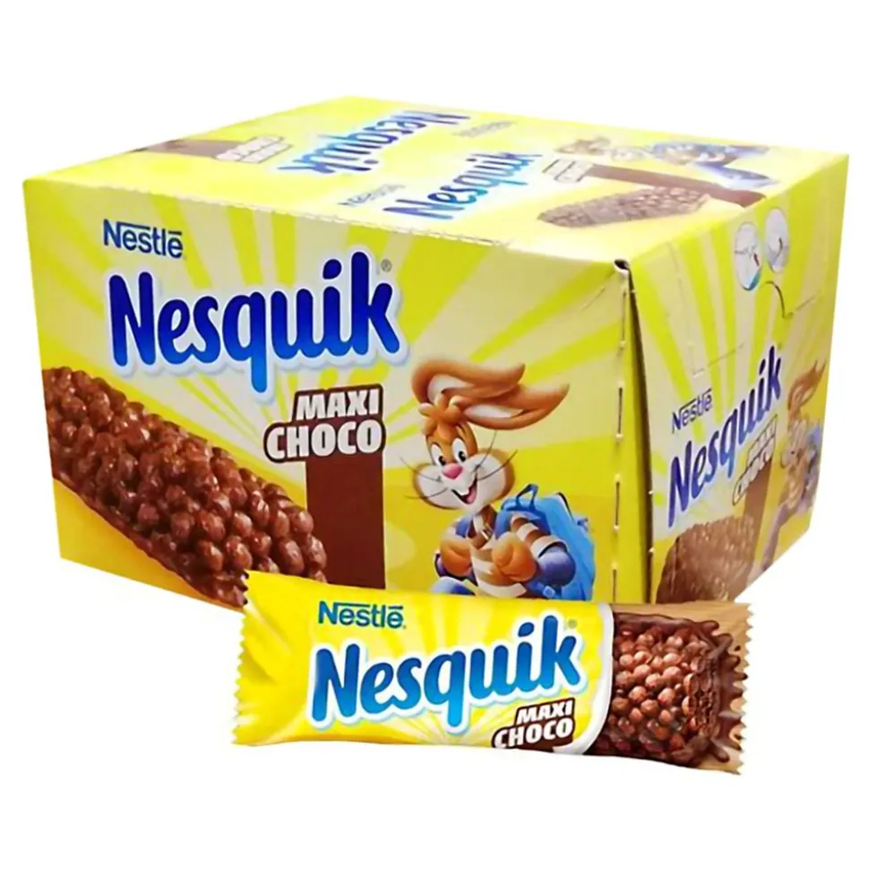 Nesquik Maxi Choco Bar Storpakning