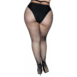 Nettingstrømpebukser Plus Size
