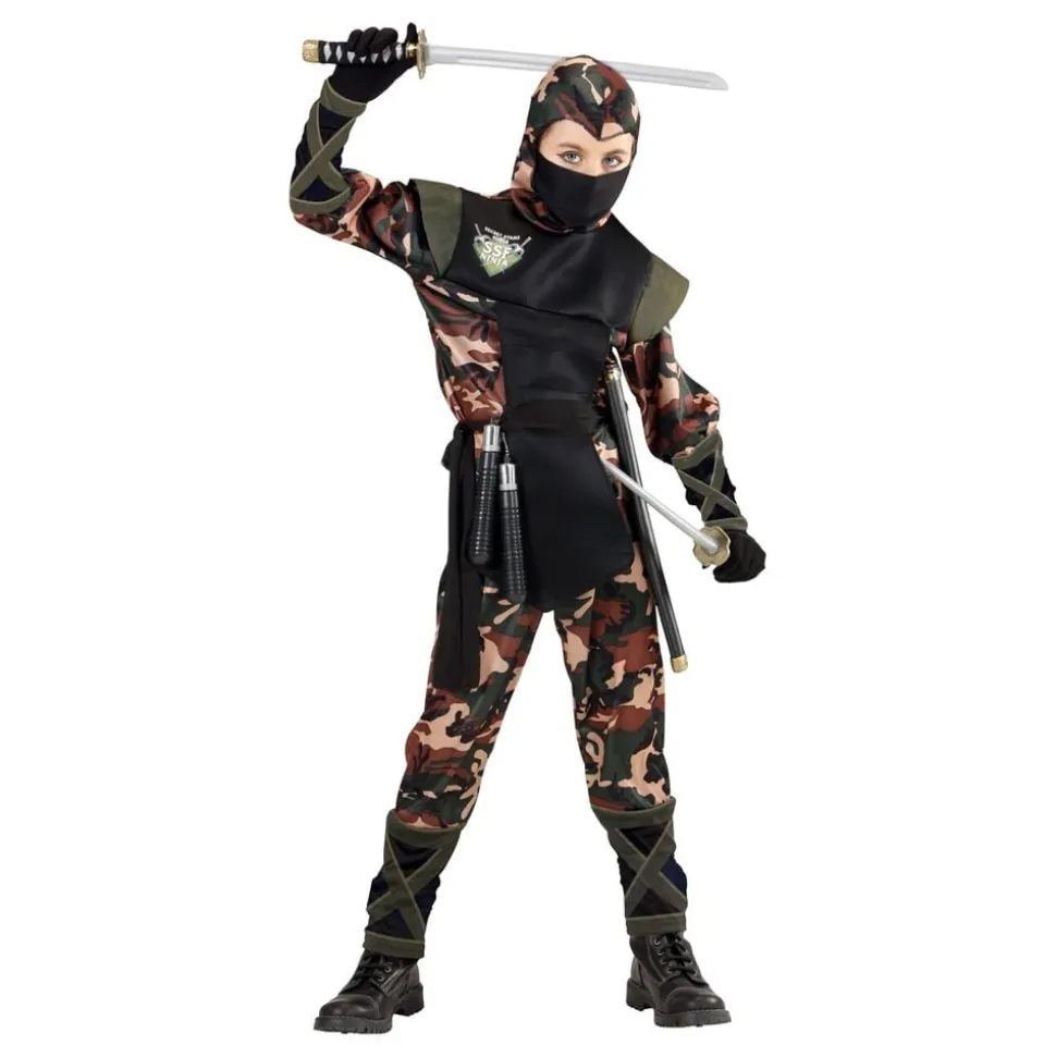 Ninja Soldat Barn Kostyme
