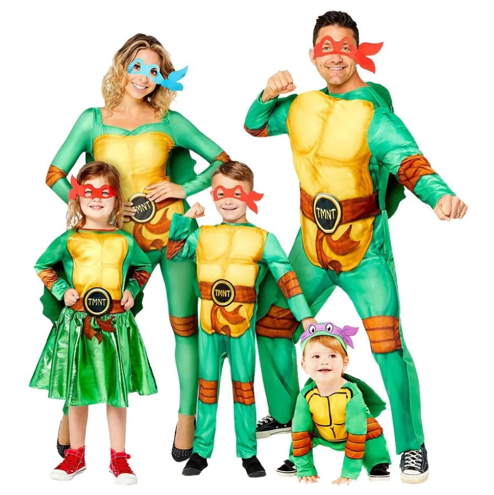 Ninja Turtles Kjole Barn Kostyme
