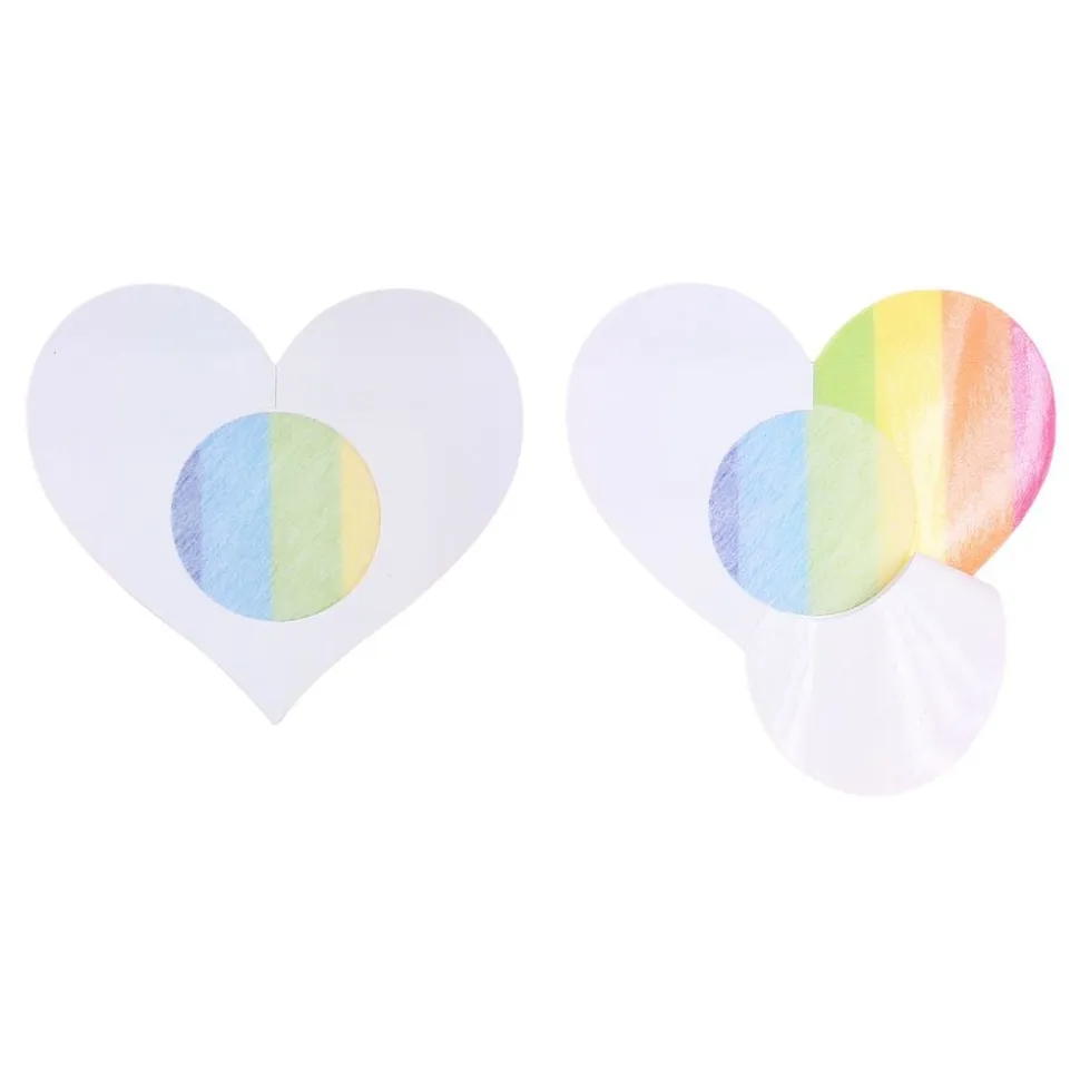 Nipple Covers Hjerter Pride