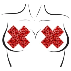 Nipple Covers Jewels X Rød Deluxe