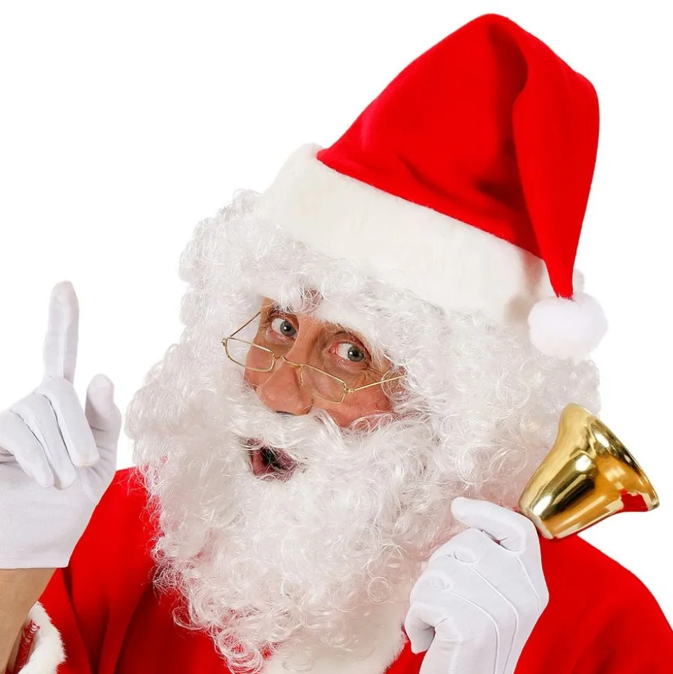 Nisse Parykksett Hvit
