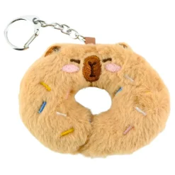 Nøkkelring Capybara Donut