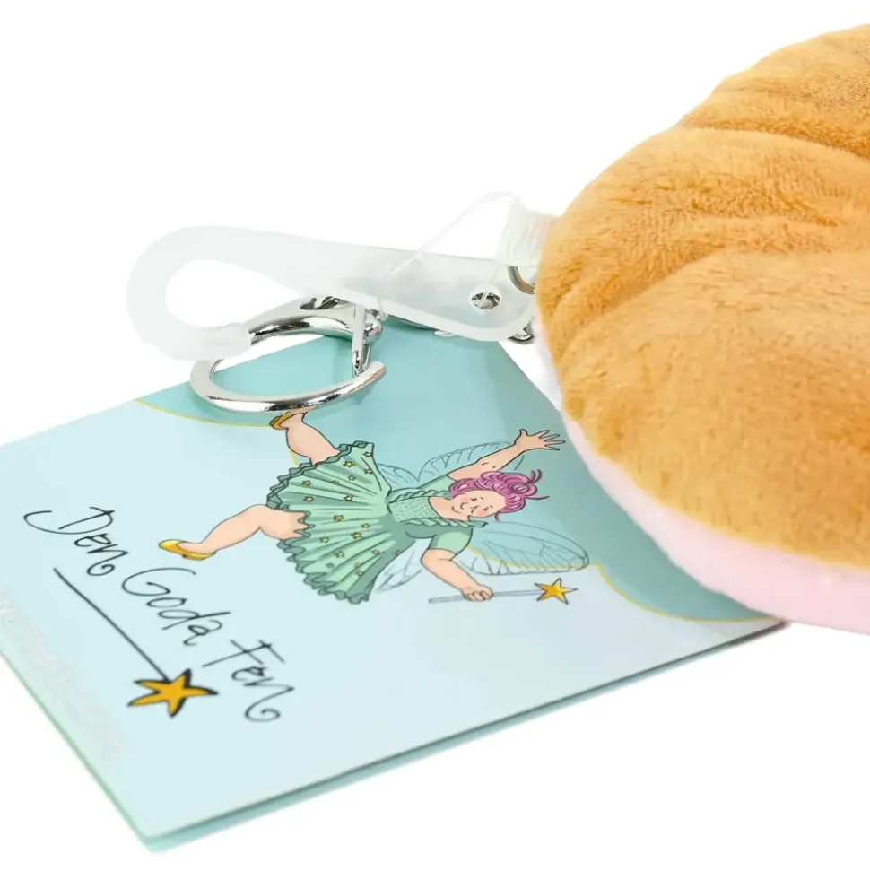 Nøkkelring Donut Rosa