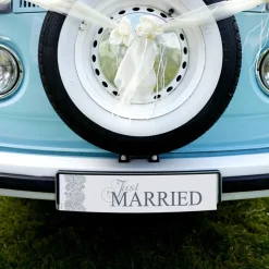 Nummerplate Just Married