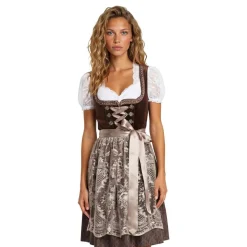 Oktoberfest Dirndl Jula Brun Deluxe Kostyme
