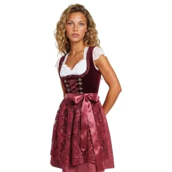 Oktoberfest Dirndl Jula Vinrød Deluxe Kostyme
