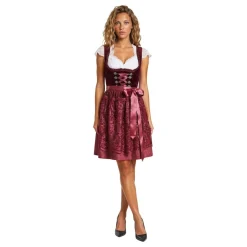 Oktoberfest Dirndl Jula Vinrød Deluxe Kostyme